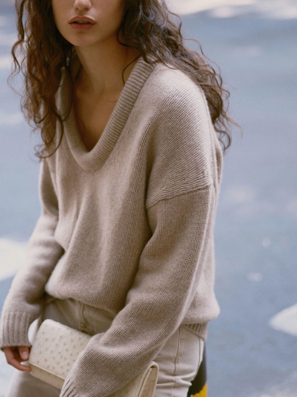 Reformation Jonie cashmere sweater